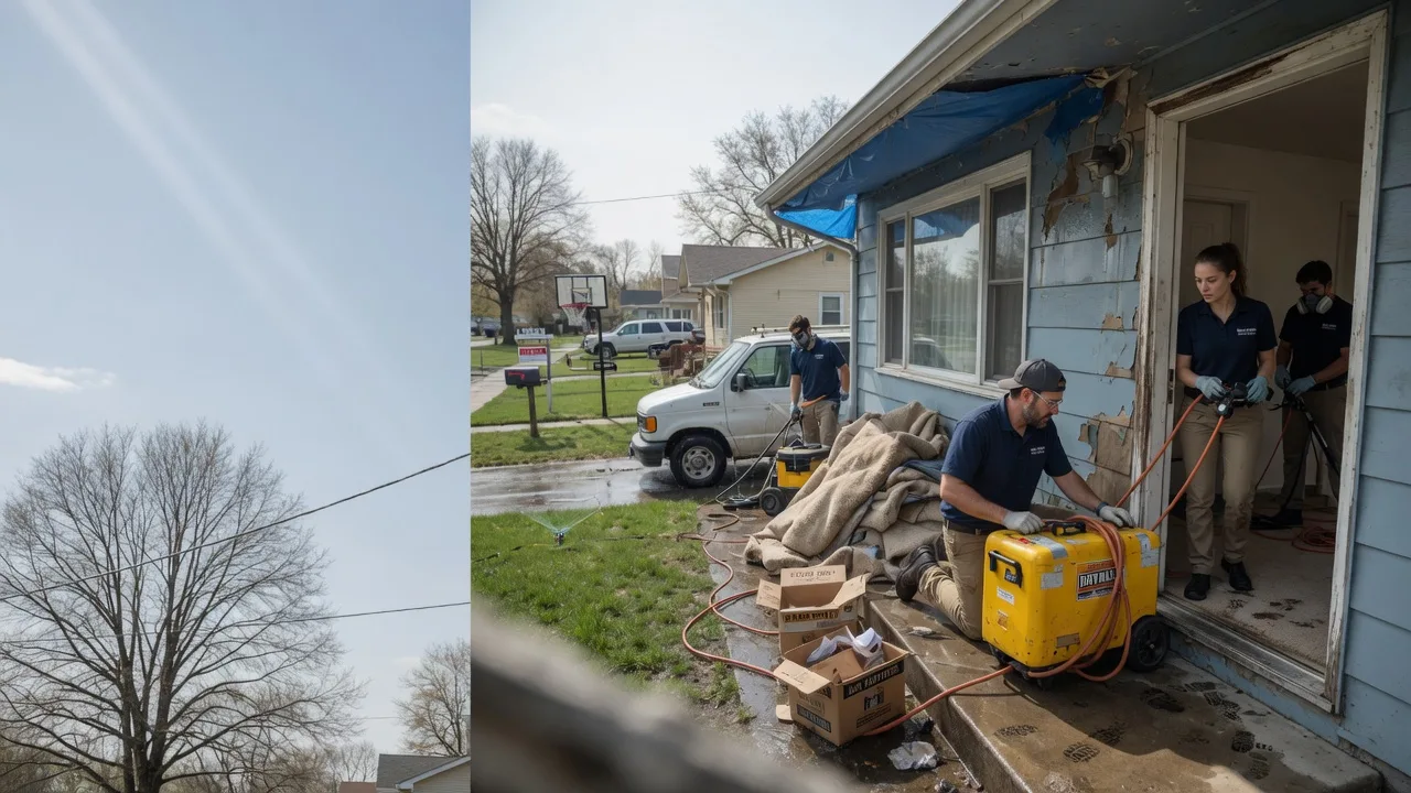 Basement Flood Cleanup in Doland, SD near me